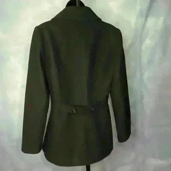 Jason Kole Black Wool Peacoat - Picture 5 of 9